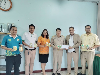 วันที่ 5 มิถุนายน 2568 รับมอบกระปุกออมสิน ... พารามิเตอร์รูปภาพ 1