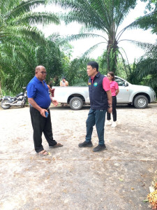 วันที่ 1 กรกฎาคม 2568 เข้าตรวจเยี่ยมลานเทปาล์มน้ำมัน ... พารามิเตอร์รูปภาพ 1